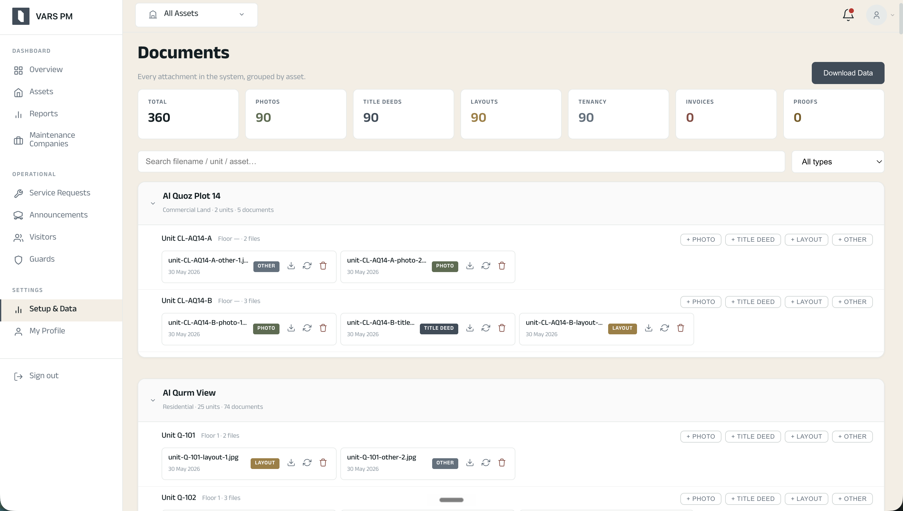 All in one - Document database