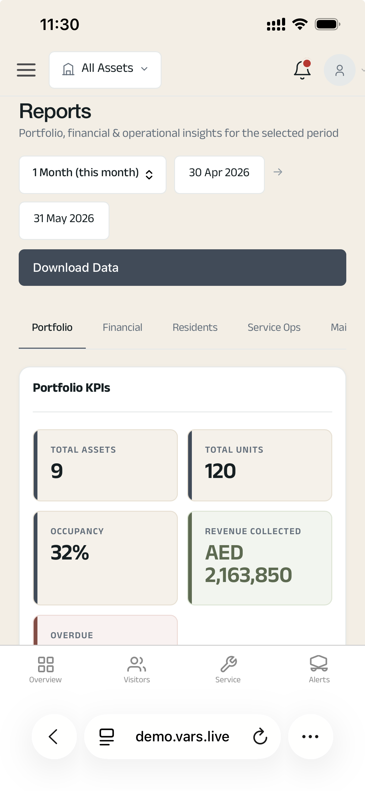 Data - Reports & KPIs (phone)