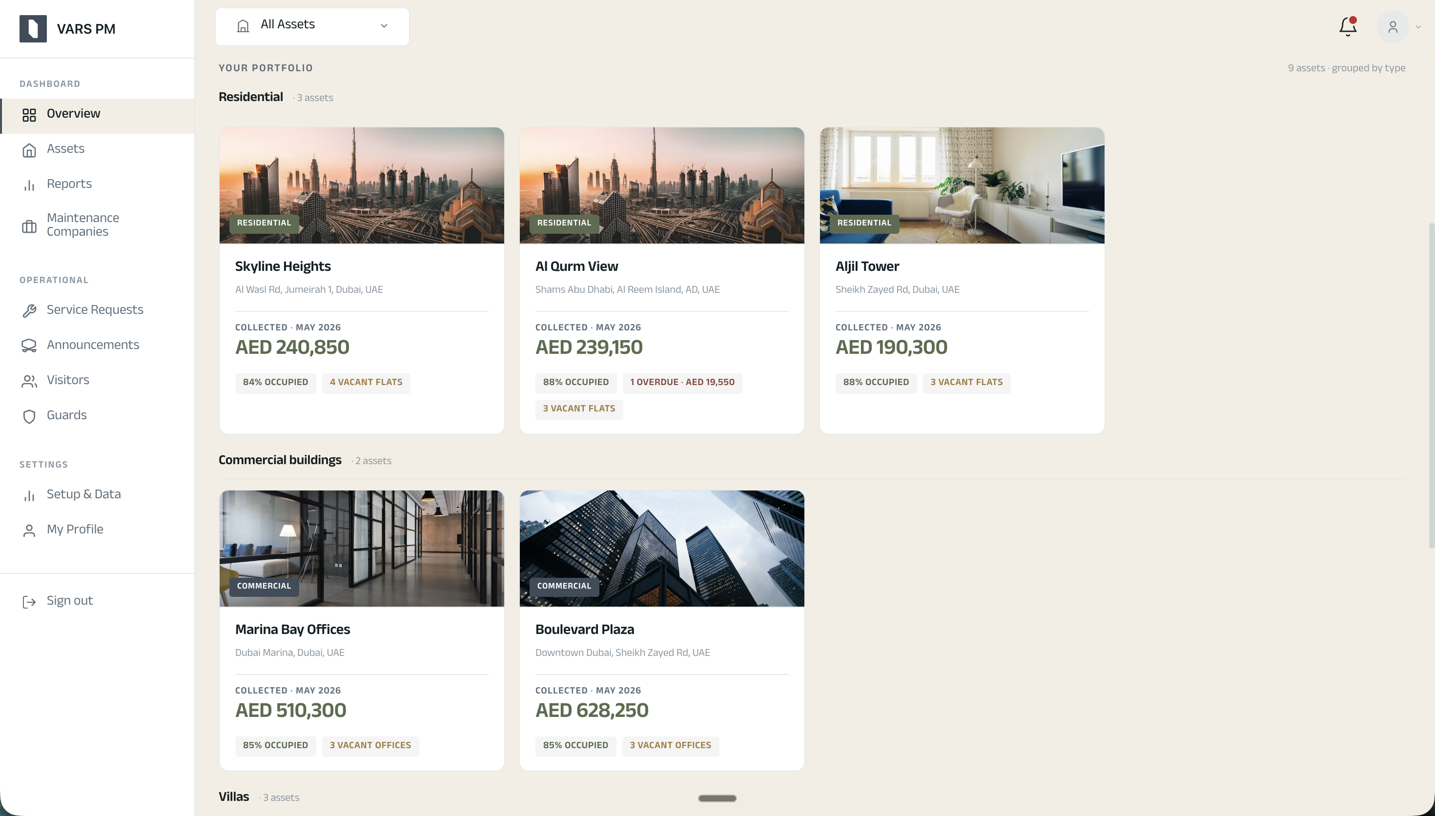 Portfolio - Residential & commercial